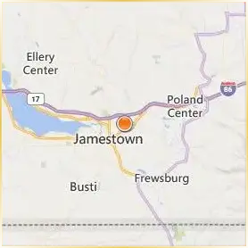 Jamestown Community College Location Map Jamestown Community College Location Map