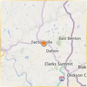 Keystone College Location Map Keystone College Location Map