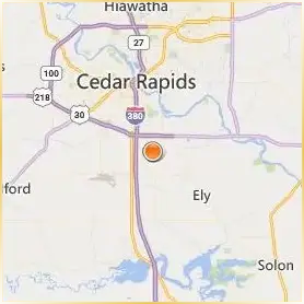 Kirkwood Community College Location Map Kirkwood Community College Location Map