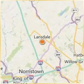 Lansdale School of Business Location Map Lansdale School of Business Location Map