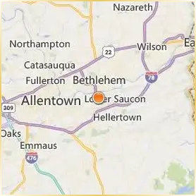 Lehigh University Location Map Lehigh University Location Map