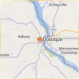 Loras College Location Map