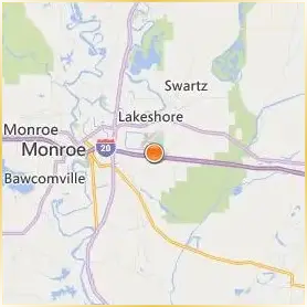 Louisiana Delta Community College Location Map