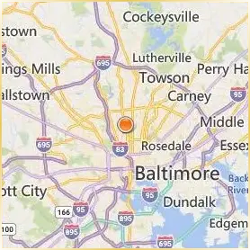 Loyola University Maryland Location Map
