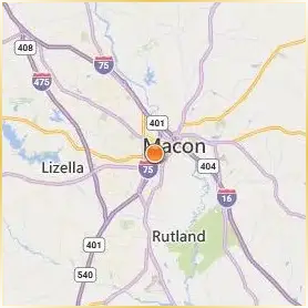 Mercer University Location Map Mercer University Location Map