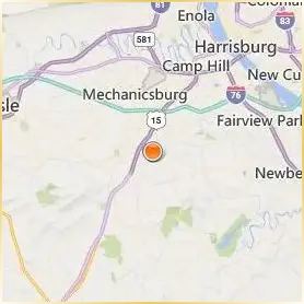 Messiah University Location Map