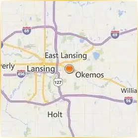 Michigan State University Location Map Michigan State University Location Map