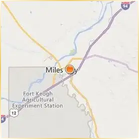 Miles Community College Location Map Miles Community College Location Map