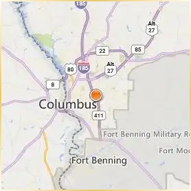 Miller Motte College Columbus Location Map