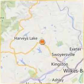 Misericordia University Location Map