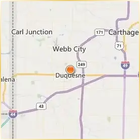 Missouri Southern State University Location Map