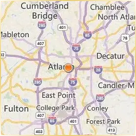 Morehouse College Location Map