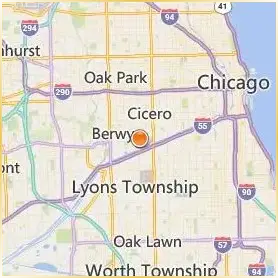 Morton College Location Map