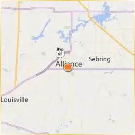 University of Mount Union Location Map University of Mount Union Location Map
