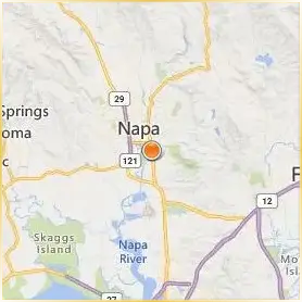 Napa Valley College Location Map Napa Valley College Location Map