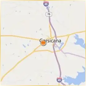Navarro College Location Map Navarro College Location Map