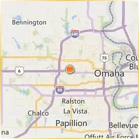 Nebraska Methodist College of Nursing & Allied Health Location Map