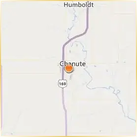 Neosho County Community College Location Map
