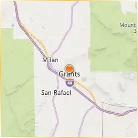 New Mexico State University Grants Location Map New Mexico State University Grants Location Map