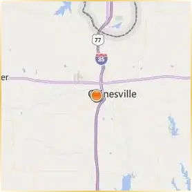 North Central Texas College Location Map