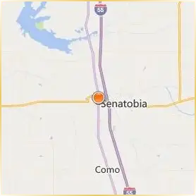 Northwest Mississippi Community College Location Map
