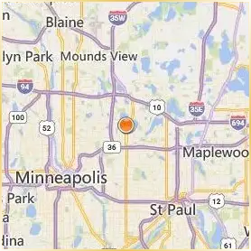 University of Northwestern St Paul Location Map University of Northwestern St Paul Location Map