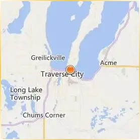Northwestern Michigan College Location Map