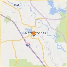 Northwestern State University of Louisiana Location Map
