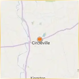Ohio Christian University Location Map