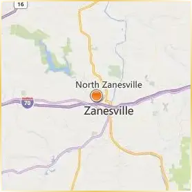 Ohio University Zanesville Location Map Ohio University Zanesville Location Map