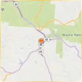 Ohio University Location Map Ohio University Location Map
