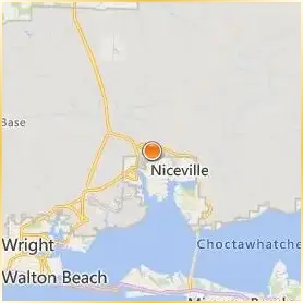 Northwest Florida State College Location Map