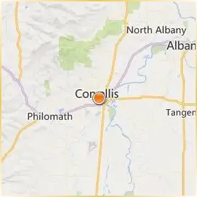 Oregon State University Location Map Oregon State University Location Map