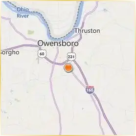 Owensboro Community and Technical College Location Map