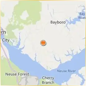 Pamlico Community College Location Map