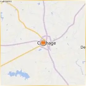 Panola College Location Map