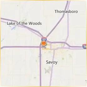 Parkland College Location Map Parkland College Location Map