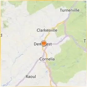 Piedmont University Location Map Piedmont University Location Map