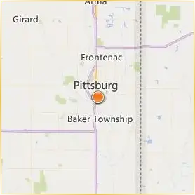 Pittsburg State University Location Map Pittsburg State University Location Map