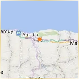 Pontifical Catholic University of Puerto Rico Arecibo Location Map