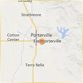 Porterville College Location Map Porterville College Location Map