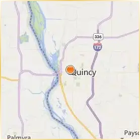 Quincy University Location Map