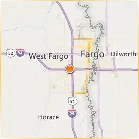 Rasmussen University North Dakota Location Map