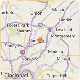University of Cincinnati Blue Ash College Location Map University of Cincinnati Blue Ash College Location Map