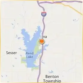 Rend Lake College Location Map