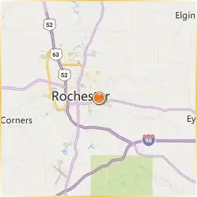 Rochester Community and Technical College Location Map