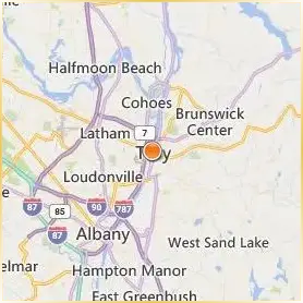 Russell Sage College Location Map