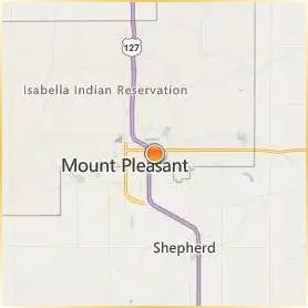 Saginaw Chippewa Tribal College Location Map Saginaw Chippewa Tribal College Location Map