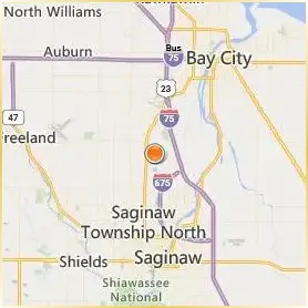 Saginaw Valley State University Location Map Saginaw Valley State University Location Map