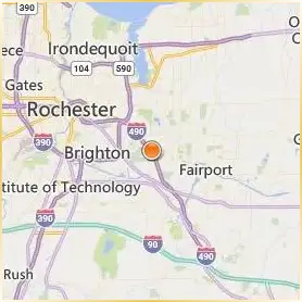 Saint John Fisher College Location Map Saint John Fisher College Location Map